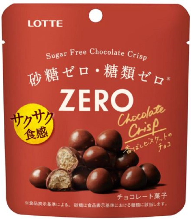 ロッテ　ゼロ　シュガーフリーチョコレートクリスプ